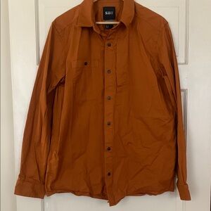 5.11 Tactical Orange Casual Button Down Shirt